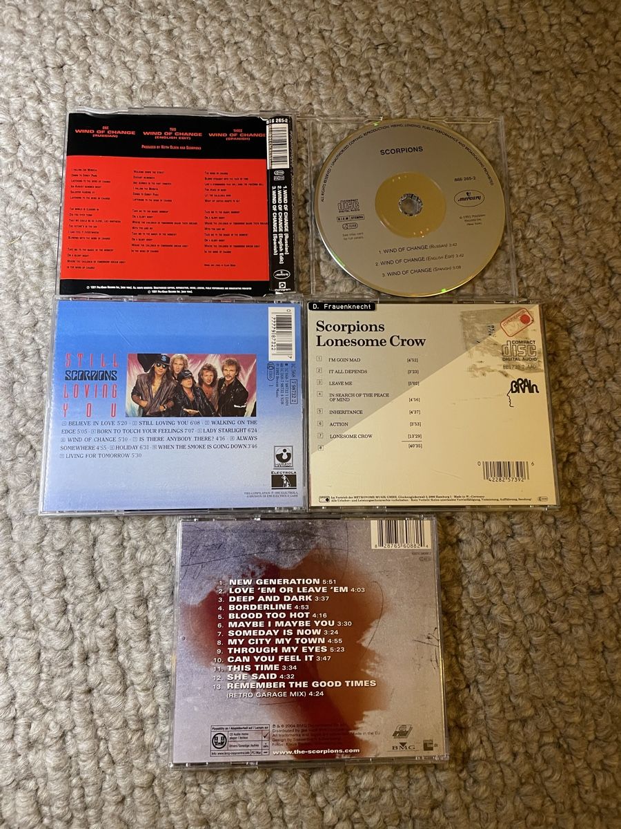 CDs: 4x Scorpions  – Gebraucht aus Reinach AG von trigger7811 2