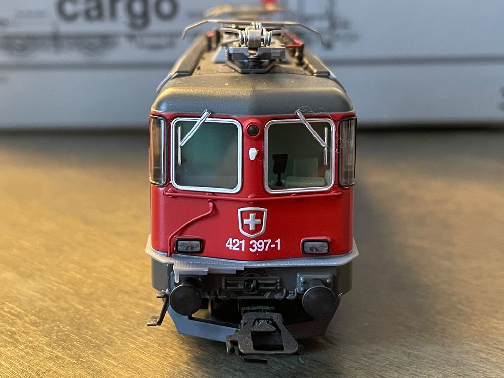 Märklin H0 SBB Cargo Re 421 37345 digital (Neu (gemäss Beschreibung ...