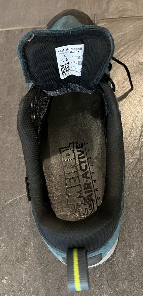 Meindl Scarpe da uomo: Meindl Wanderschuhe Gr. 8.5, neuwertiger Zustand – Nuovo (secondo la descrizione) da Walzenhausen venduto da poupette72 3