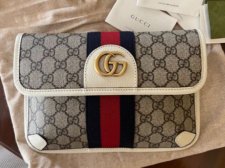 Gucci Canvas GG Monogram Belt Bag - Leather-Details