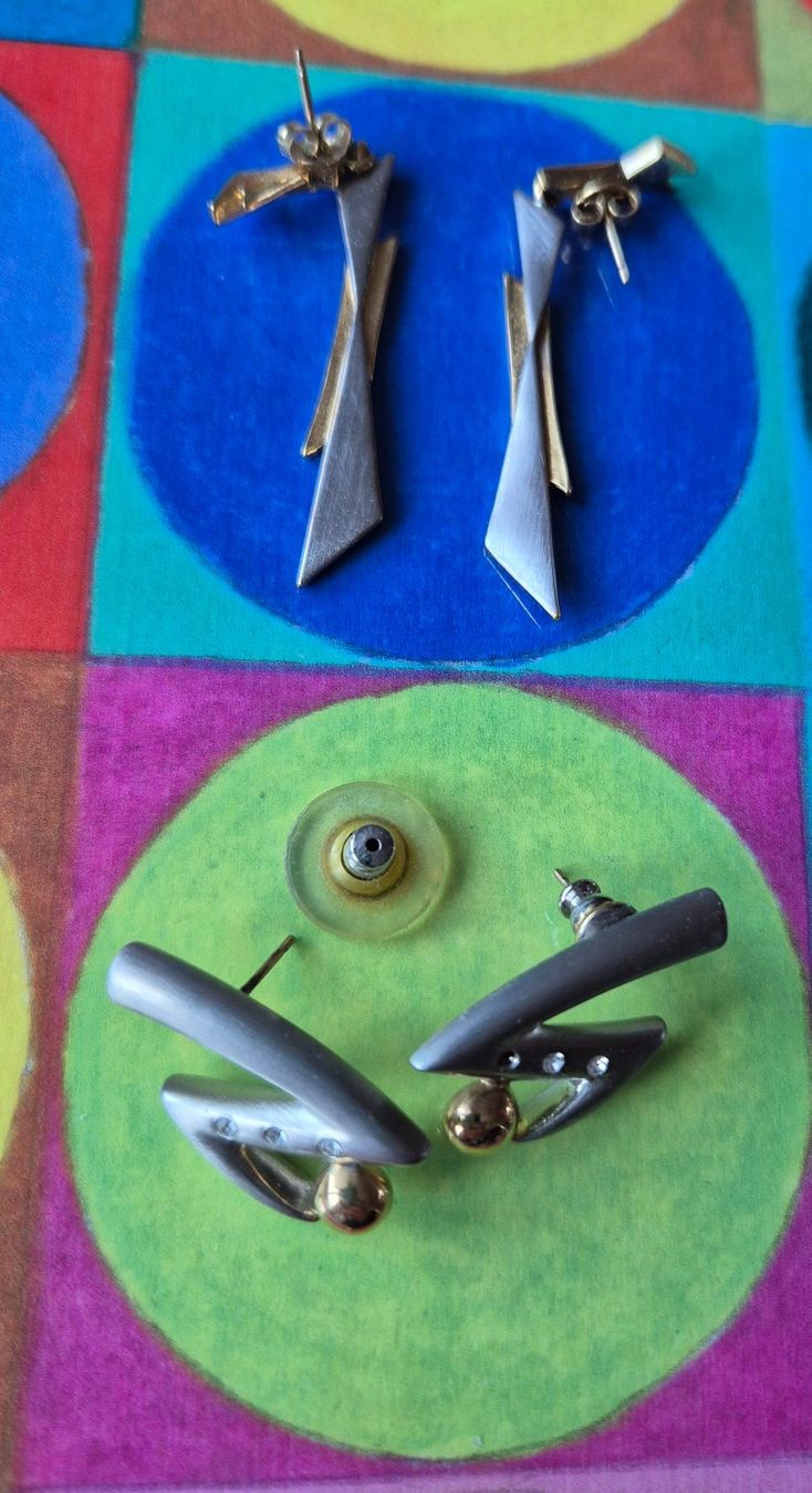 Ohrringe & -stecker: 7 Paar Ohrringe, Modeschmuck, Vintage Look – Gebraucht aus Zeiningen von Carettacaretta69 2