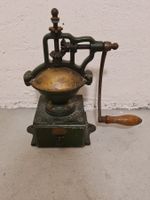 Grosse antike Kaffeemühle Peugeot Freres, Gusseisen