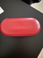 Red Omega watch Case - Original service case