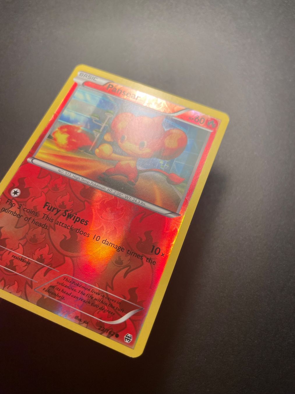 Pokémon Carte collezionabili: Pansear 23/162 XY BREAKthrough – Usato da Zürich venduto da pokemon_cards 1