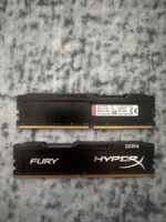 HyperX Fury 16GB (2x8GB) DDR4-2400 CL15 Kingston RAM