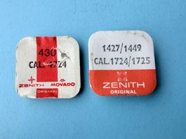 ZENITH - Cal. 1724 No 430 / Cal. 1724/1725 No 1427/1449 (2)
