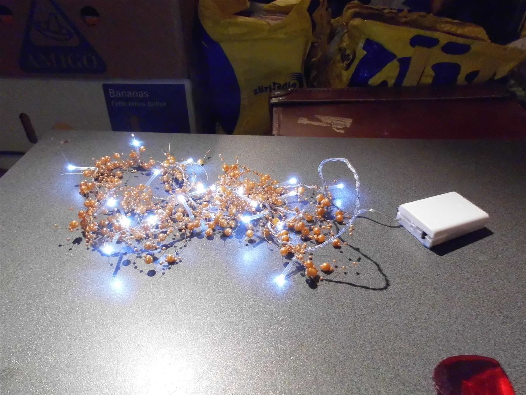 Tutte le decorazioni: Kette mit Lämpchen und goldigen Perle – Usato da Zürich venduto da Motzkuh