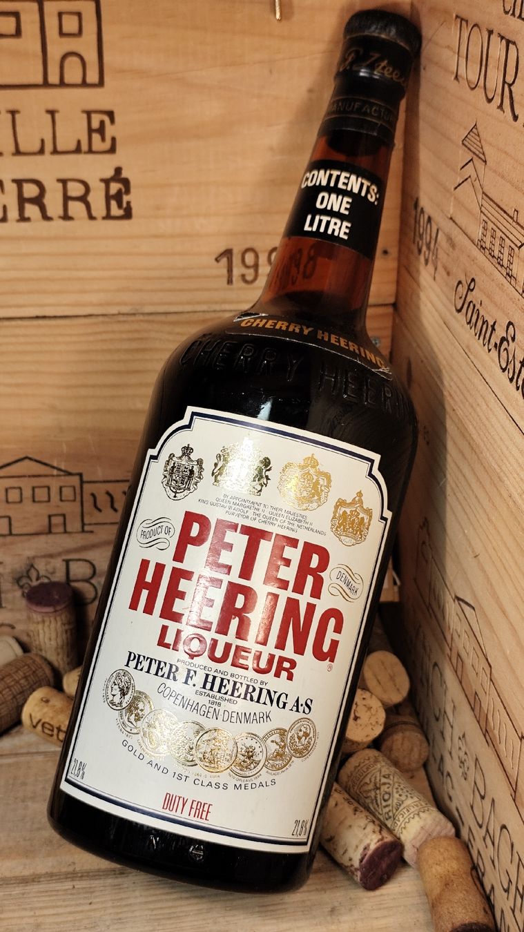Peter Heering Cherry Liqueur 1 Liter Jahrgang 70er Jahre (Neu und ...