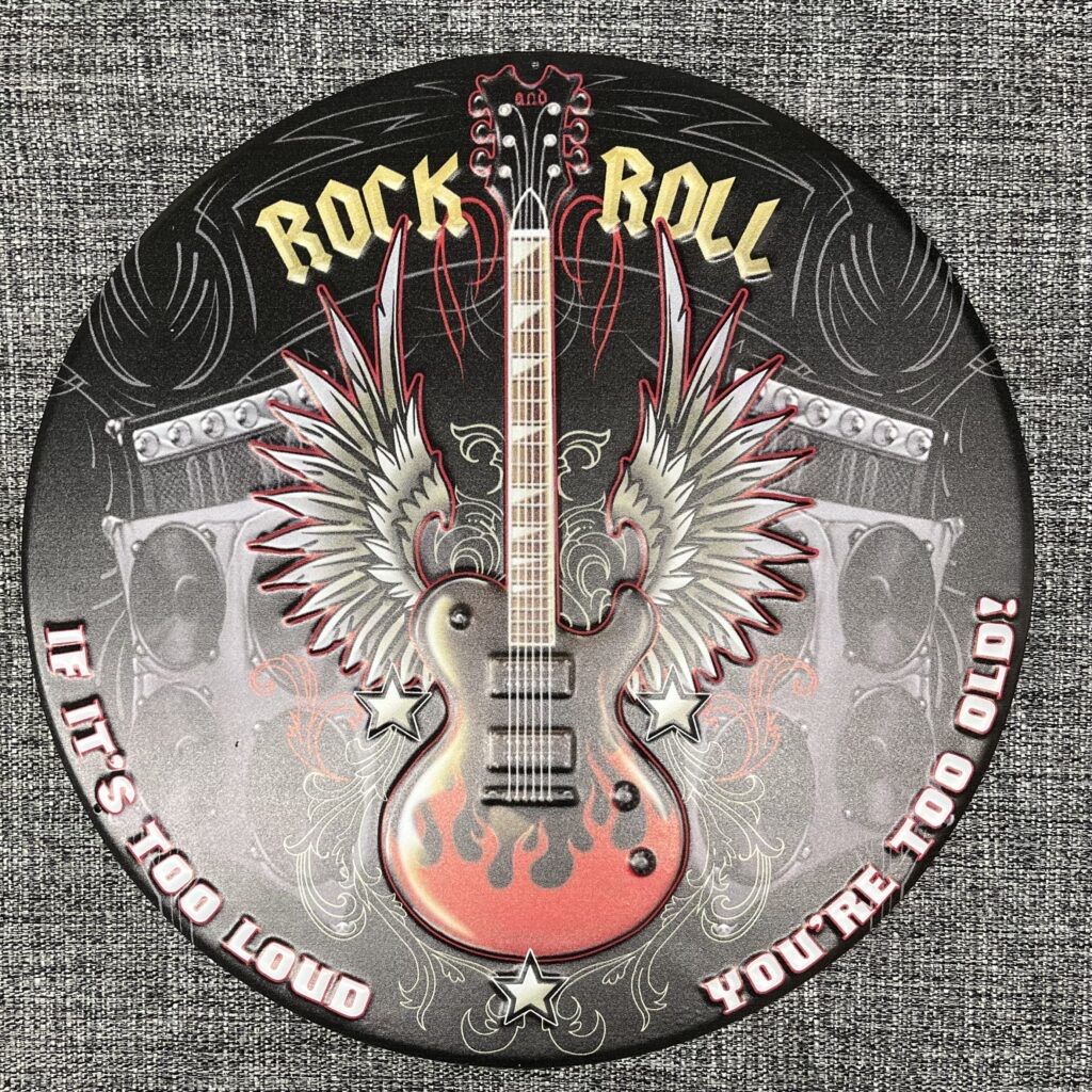 Insegne: Rock and Roll Schild Metal Art – Nuovo (secondo la descrizione) da Schwyz venduto da rs-trend