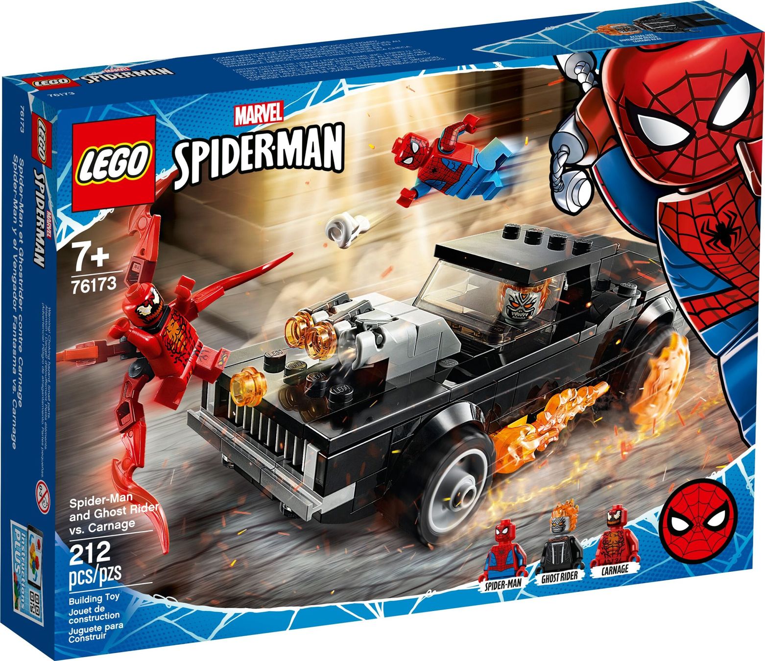 Lego Kit di costruzioni: 76173 Spider-Man und Ghost Rider vs. Carnage – Nuovo e nell'imballaggio originale da St. Gallen venduto da Bee_Lee