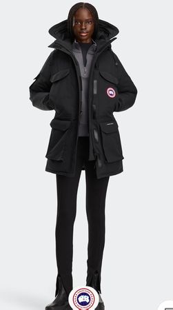 Canada Goose Expedition Parka schwarz Grösse S gebraucht