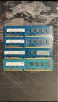 4x Memoria RAM SK Hynix 2GB DDR3 PC3-12800U usata