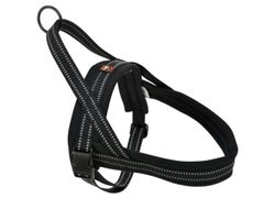 Dogs Creek Norwegisches Geschirr CONTROL schwarz XL
