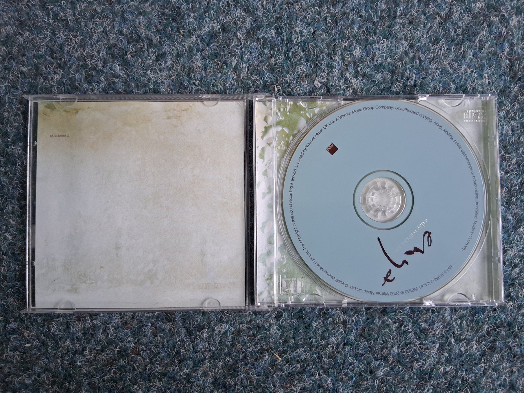 CDs: ENYA      A DAY WITHOUT RAIN      CD – D'occasion à Wetzikon ZH par Ramones01 2