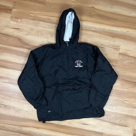 Vintage Nylon Windbreaker College Sportjacke