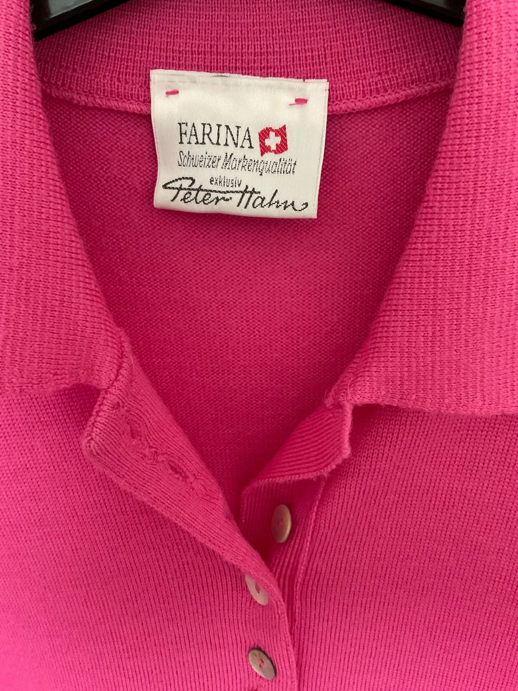 Peter Hahn Pulls & Sweat-shirts: Peter Hahn feine Wolle Pullover Gr 44 rosa mit Taschen NEU – Neuf (Voir description) à Urdorf par alda02 1