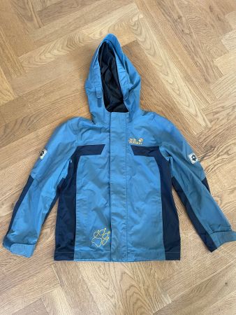 Kinderjacke Jack Wolfskin blau Grösse 128 guter Zustand