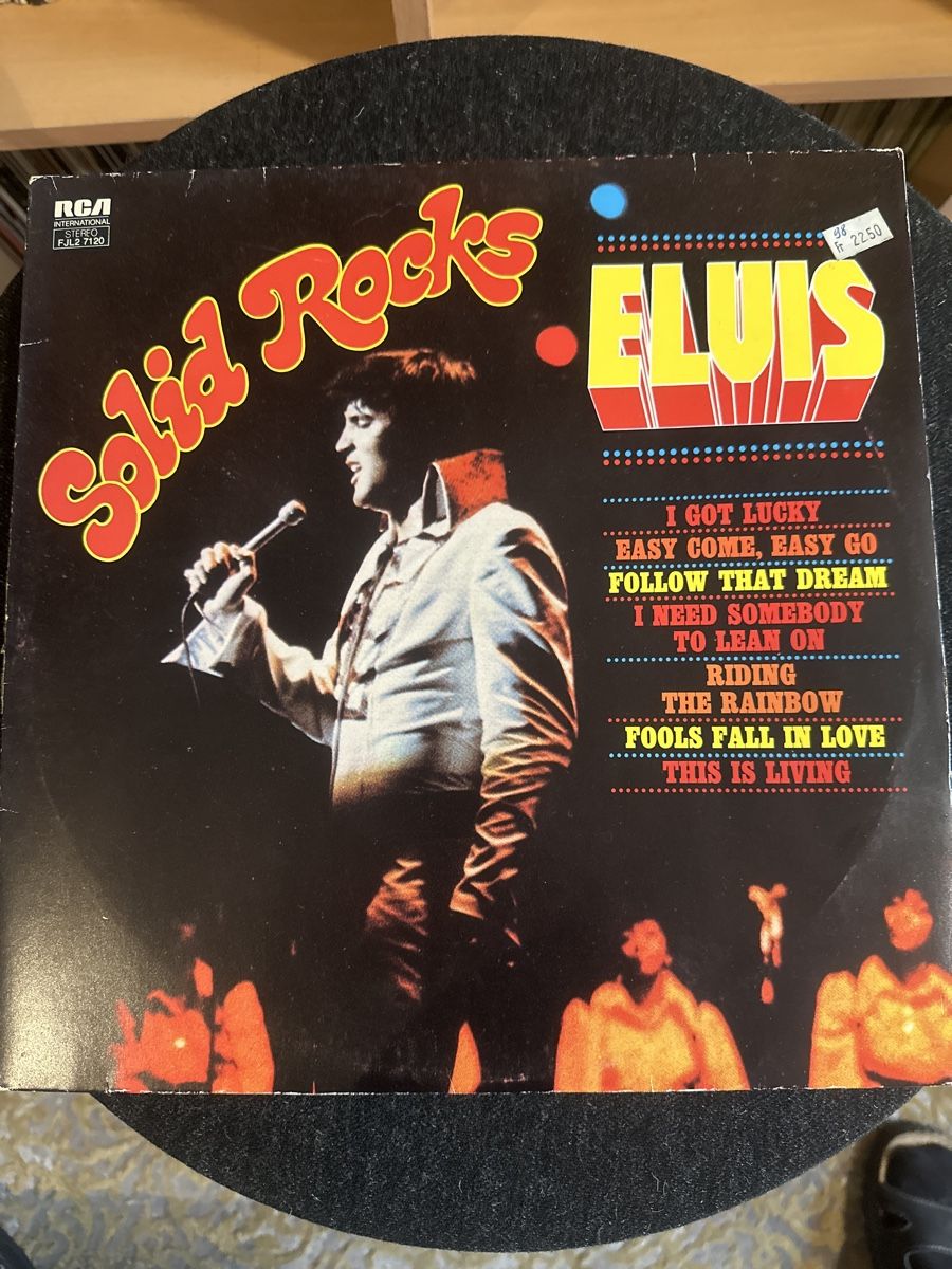 Dischi in vinile: Elvis Presley Solid Rocks LP Schallplatte Vinyl – Usato da Dübendorf venduto da chi_cgv6
