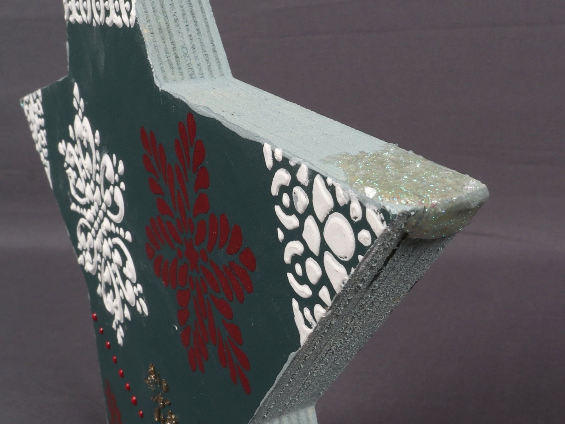 Tutte le decorazioni: WEIHNACHTSDEKO Bemalter Stern – Usato da Steinen venduto da Restwert_Steinen 6