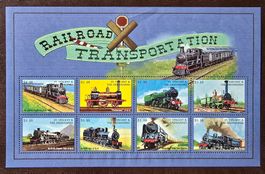 St.Vincent & The Grenadines-Mi 4387-4394 ** Klb. (1998) Bahn
