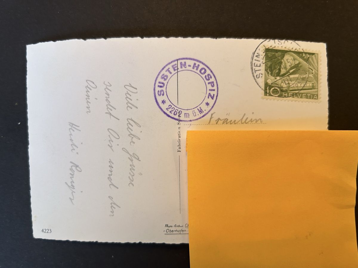 Cartes postales: Susten MB AK – D'occasion à Fanas par Alessio11 1