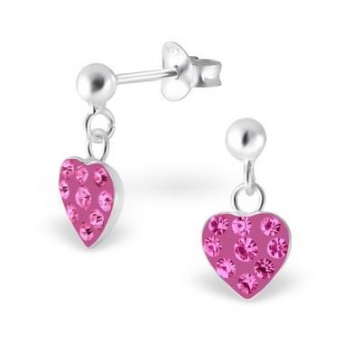 Orecchini pendenti & Orecchini a lobo: Herz rosa Kinderohrstecker 925Silber – Nuovo e nell'imballaggio originale da Wetzikon ZH venduto da shoo-shoos