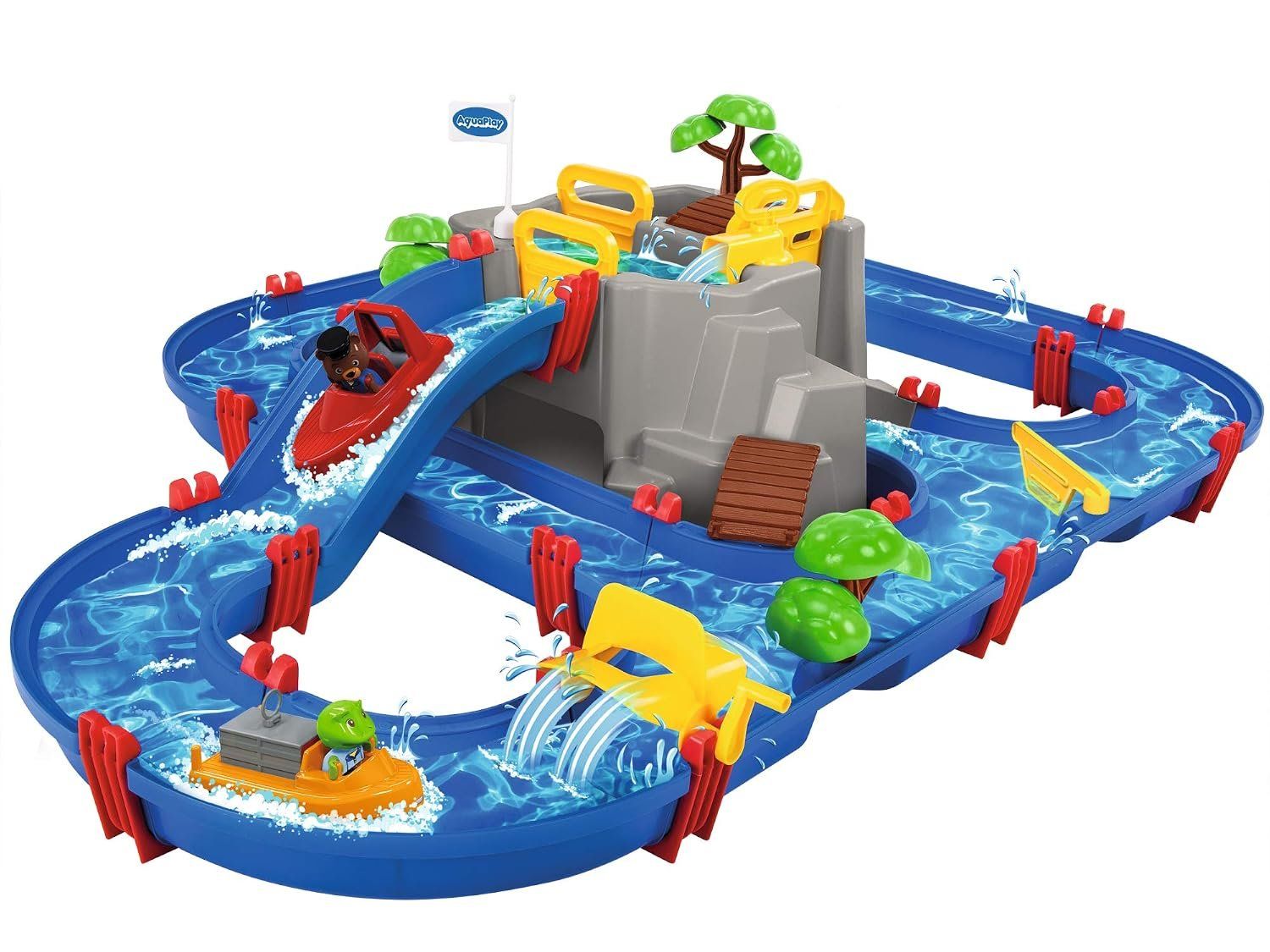 Aquaplay Giocattoli: Aquaplay Bergsee Wasserbahn – Usato da Thundorf venduto da Napsty 2