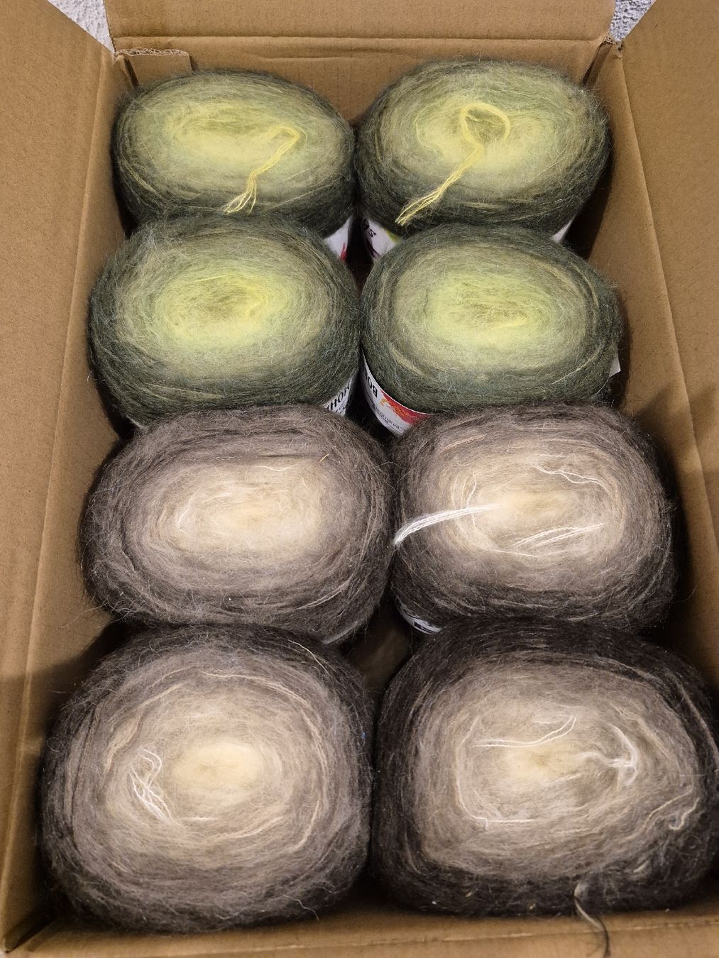 Lana: bobbel mohair – Nuovo e nell'imballaggio originale da Obermumpf venduto da Dadacaramel