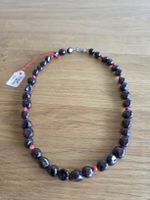 Kette aus Granat und roten Korallen, Länge 47cm