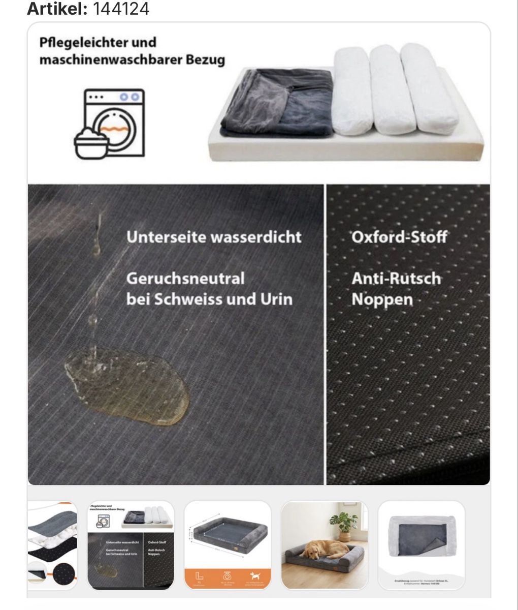 Betten: Hundebett – Neu und originalverpackt aus Obfelden von Affoltern2 2