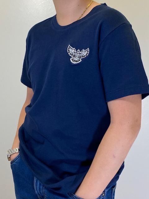 T-Shirts: The Birds - Thirt blue marine Edition – Neu und originalverpackt aus Zug von Haegito 2