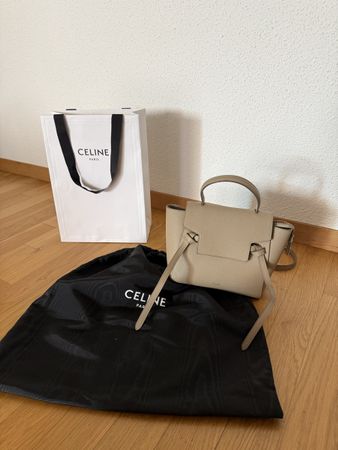Celine Belt Bag Nano Nude Beige Taupe