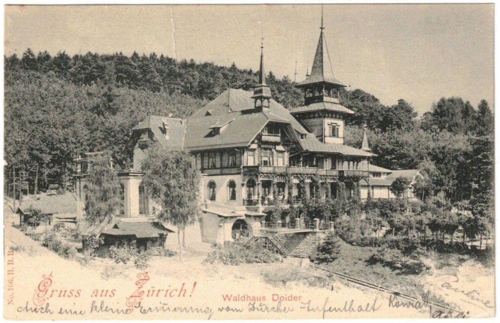 Cartoline postali: Zürich - Dolder mit Standseilbahn – Usato da Binningen venduto da Mountainrider