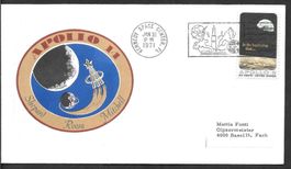 USA Sonderbrief Apollo 14 Startbeleg NASA-Cachet 31.1.1971