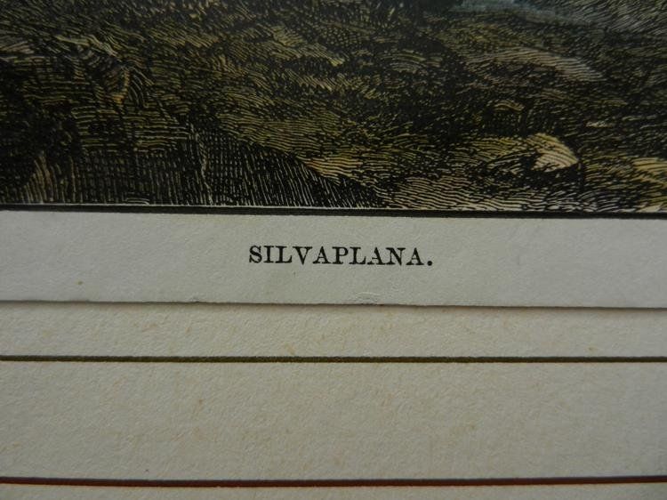 Stiche: Silvaplana koloriert – Gebraucht aus Risch von Antikfee 2