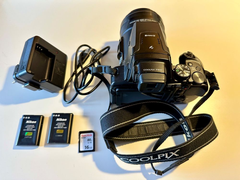 AtFoliX FX-Clear Displayschutzfolie Für Nikon Coolpix P900 – Ultraklar, Kratzfest (6H), 3 Stück