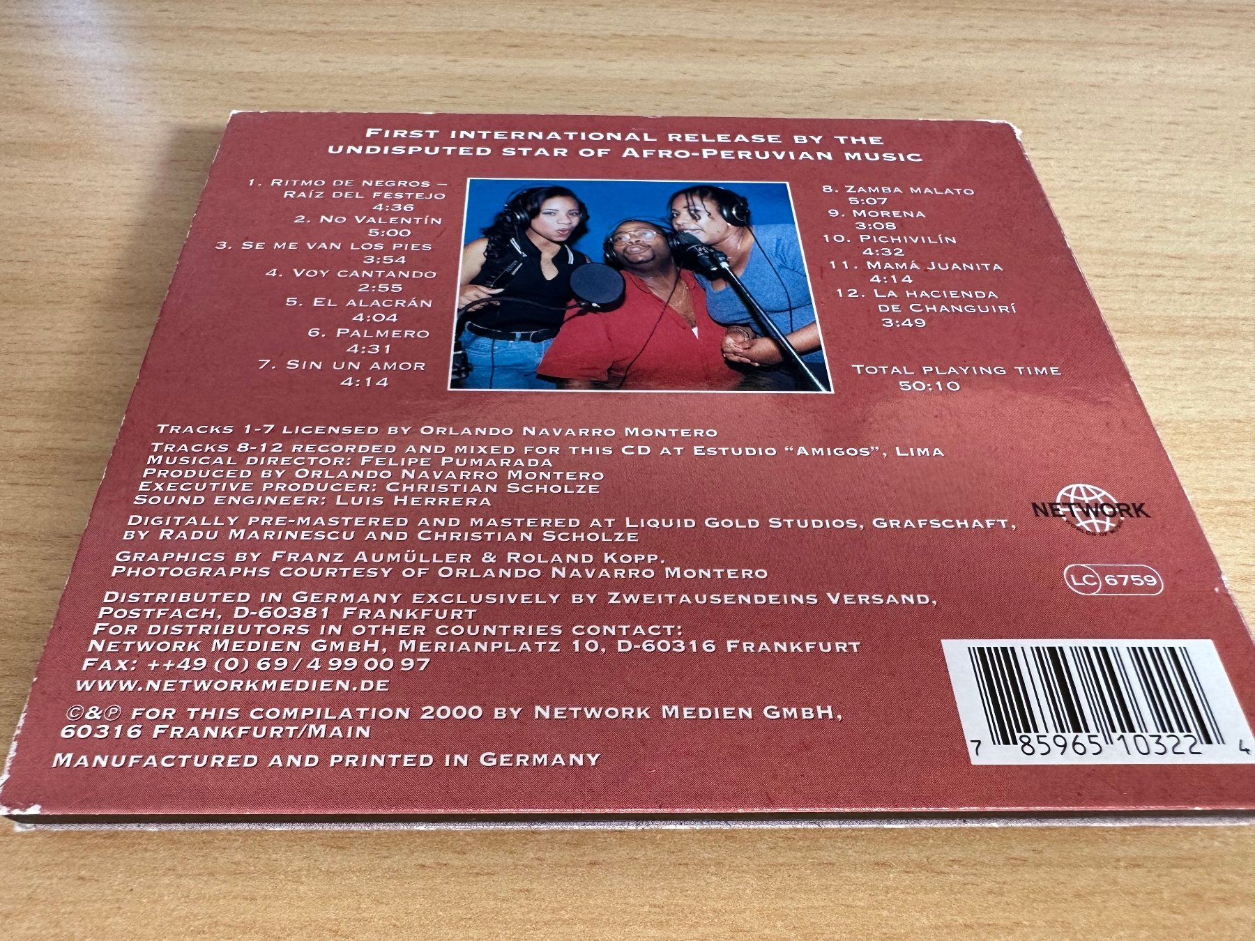 CD: Pepe Vásquez – Ritmo De Negros – Usato da Rikon im Tösstal venduto da Alpenmutz 1