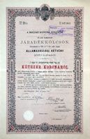4% Königreich Ungarn, Budapest - 1903