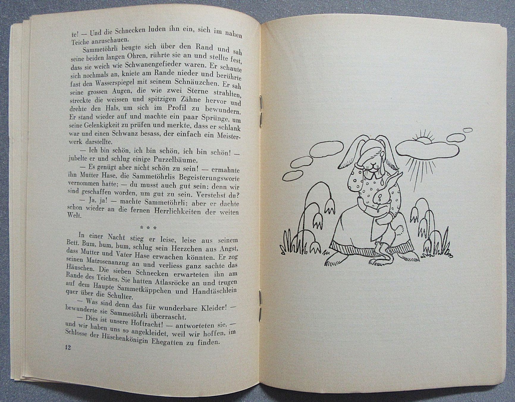 Libri: Die Geschichte vom Sammetöhrli - eine Hasengeschichte – Usato da Auenstein venduto da Padabimbim 4