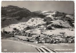 Nesslau im Schnee, gelaufen 1951