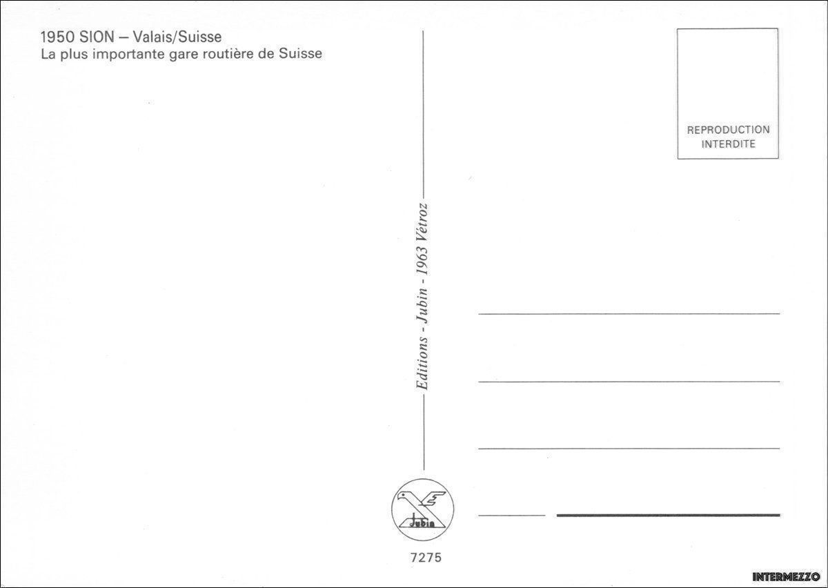 Cartoline postali: Postautos // Sion FBW Saurer – Usato da Basel venduto da intermezzo12 1
