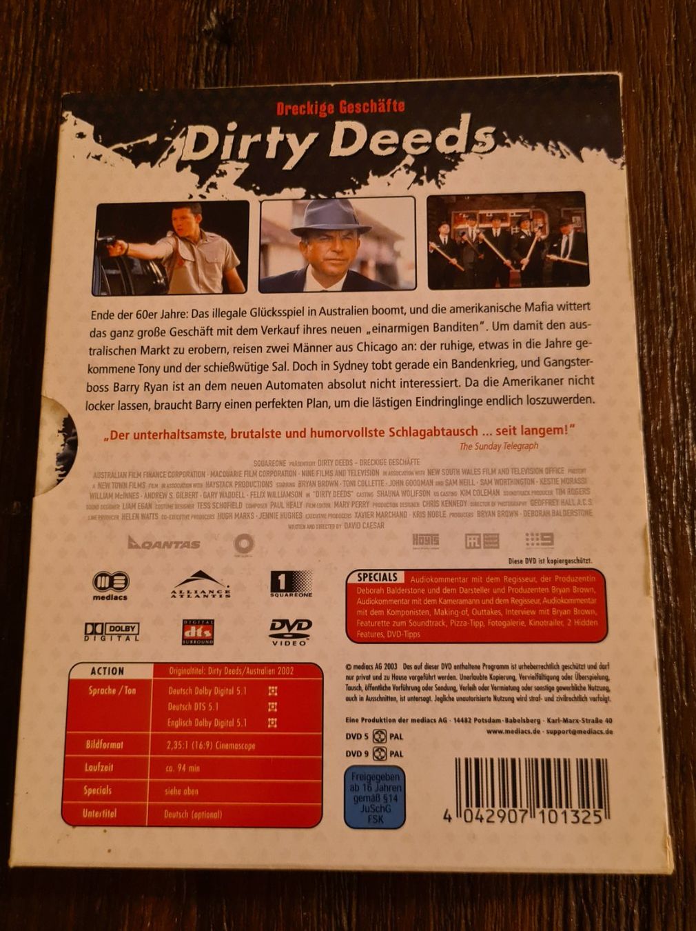 Tous les DVDs: Dirty Deeds (H) – D'occasion à Oberkirch LU par ThE_CoLLecTor666 1