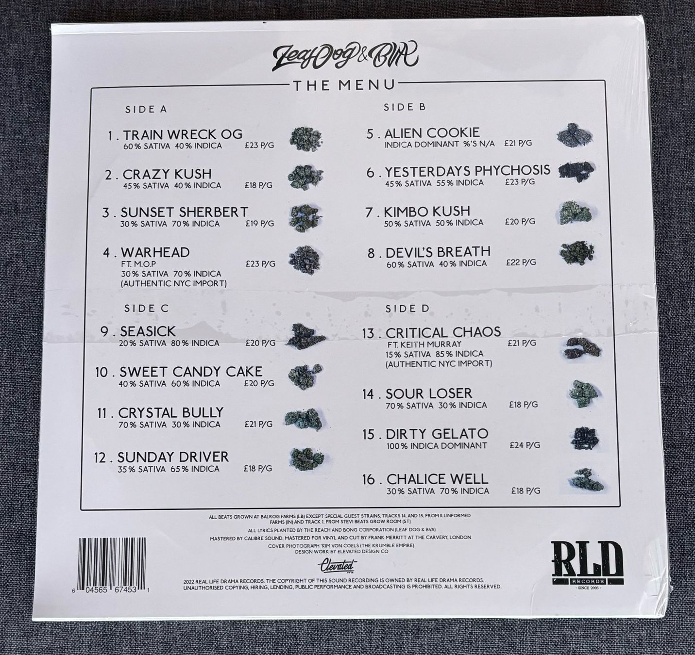 Dischi in vinile: Leaf Dog & BVA – The Menu - 2xLP – Nuovo e nell'imballaggio originale da Vernier venduto da mbo_ld7q 1