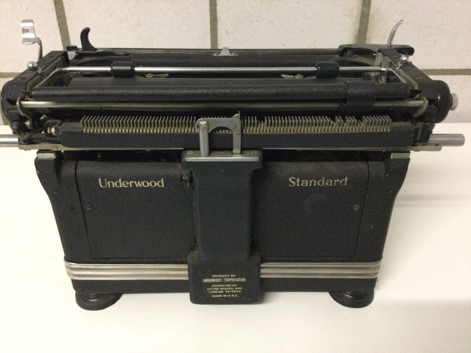 Underwood Machines à écrire: Antike Schreibmaschine Underwood – D'occasion à St. Gallen par paulhafner 2