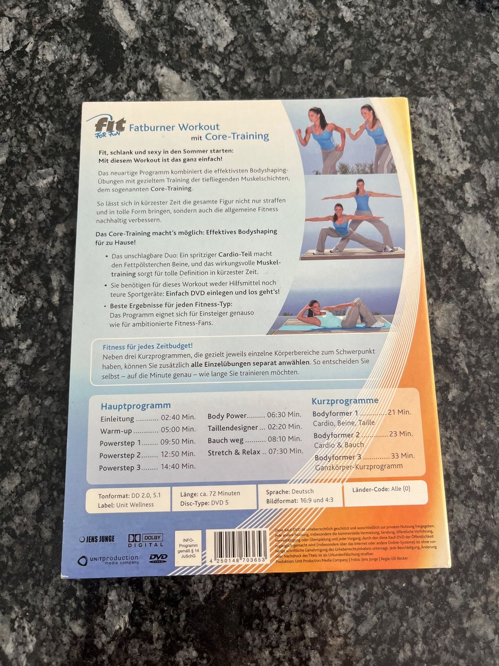Alle DVDs: DVD Fatburner Workout mit Core-Training – Gebraucht aus Aarau von Swifty03 1