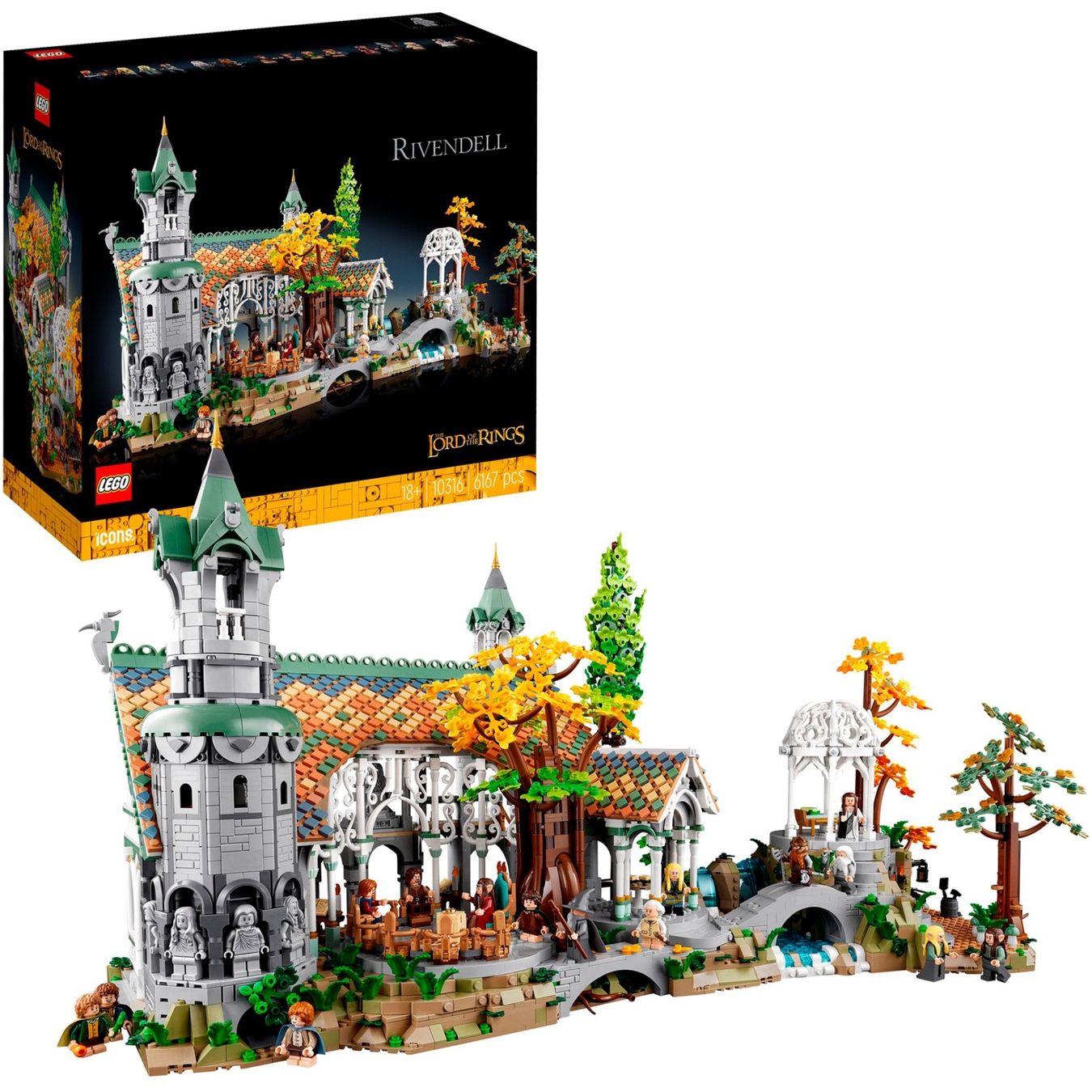 Lego Kit di costruzioni: LEGO 10316 Der Herr der Ringe: Bruchtal – Nuovo e nell'imballaggio originale da Schwändi GL venduto da Lego_und_co