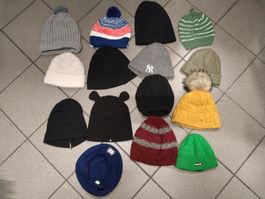 Lot von 15 mützen Winter guter Zustand 