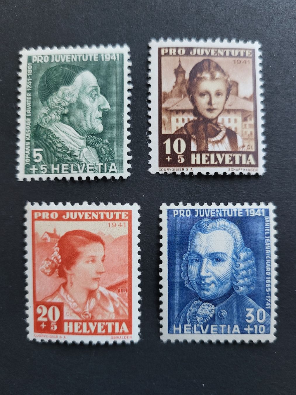 Tutti i francobolli: 1941, Pro Juventute mit Abart  – Nuovo (secondo la descrizione) da stäfa venduto da brandy66