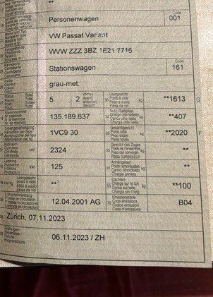 VW Autos: VW Passat Variant 2.3 V5 – Gebraucht aus Hofstetten ZH von sco_bpb2 4