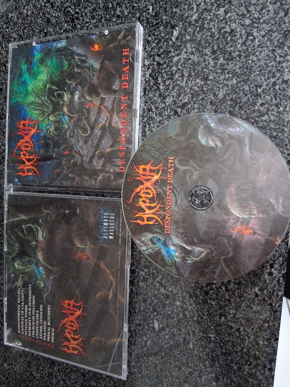 CDs: hypoxia- despondent... – D'occasion à St-Cergue par VeganWarrior